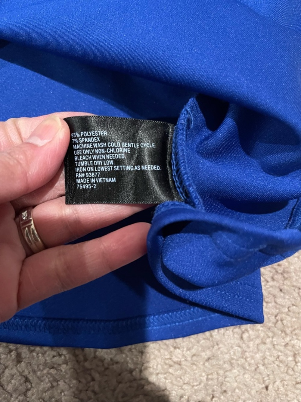 WORTHINGTON Short-Sleeve Round Neck Peplum Top - Picture 7 of 8